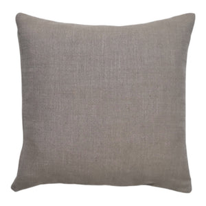 Oatmeal Ecru Linen Blend Indoor Cushion Cover