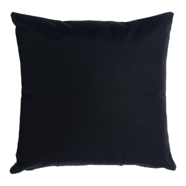 Black Linen Indoor Cushion Cover