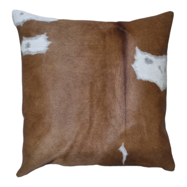 Faux cowhide cushions hotsell