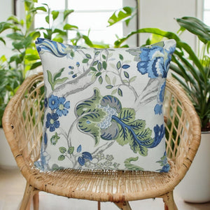 Fanciful Floral Indoor Cushion Cover