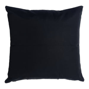 Outdoor Solid Black Cushion Cover