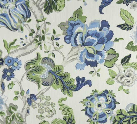 P Kaufmann Fanciful Florale Alabaster Fabric per meter