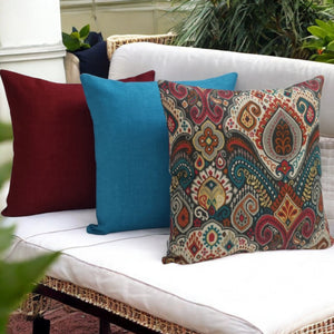 Red Moroccan Fiesta Indoor/Outdoor Cushion Cover