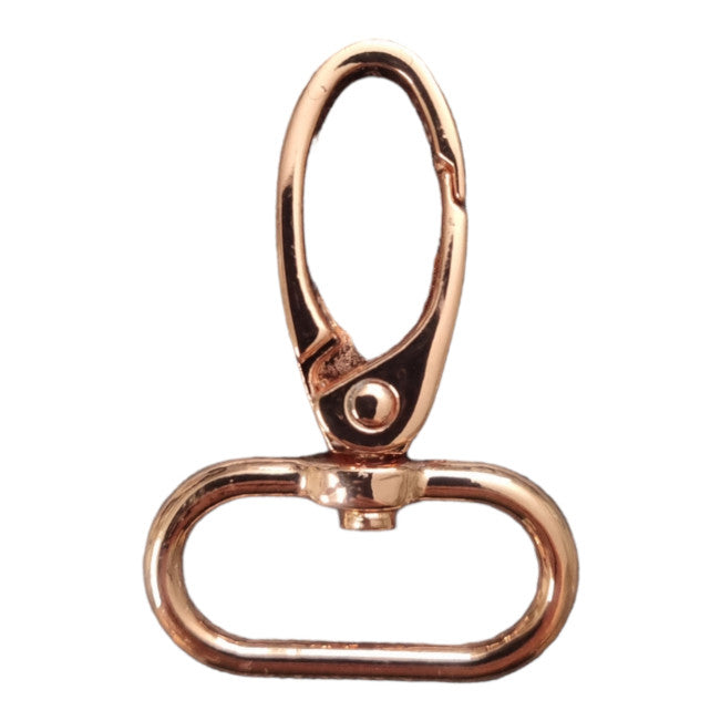 Small Swivel Lobster Clasps 12mm X 7mm in Rose Gold, Silver, Gold