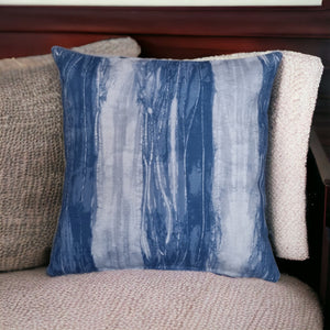 Shabori Denim Stripe Indoor Cushion Cover