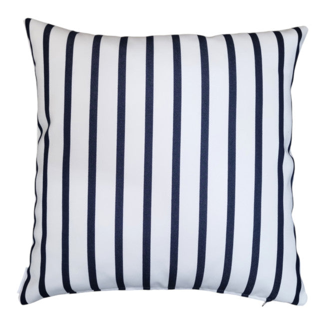 Sunbrella Lido Indigo Stripe Outdoor Cushion Cover