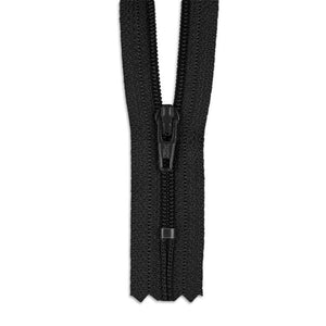 YKK #8 24 Nylon Coil Reversible Jacket Zipper - Black (580)