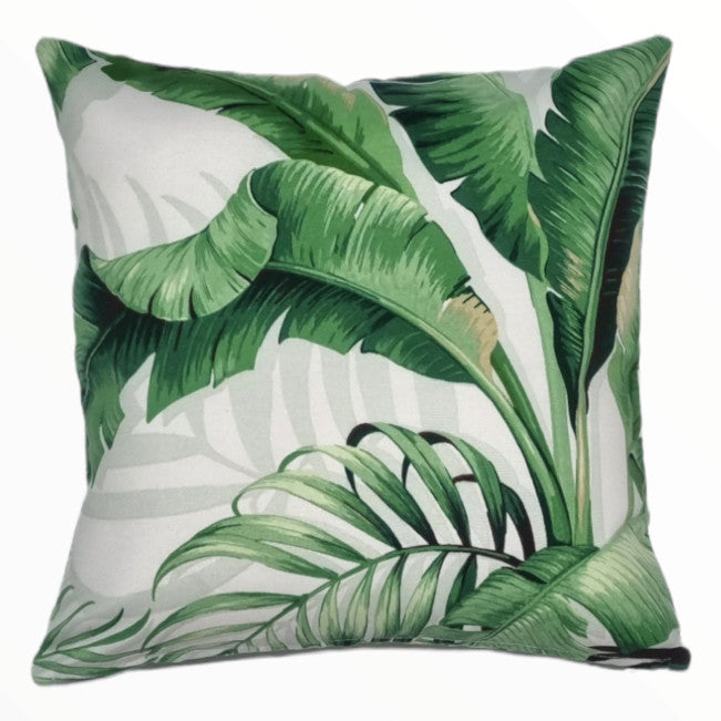 Green Tropical Palm Leaves Cushions | Afterpay – Thread Candy